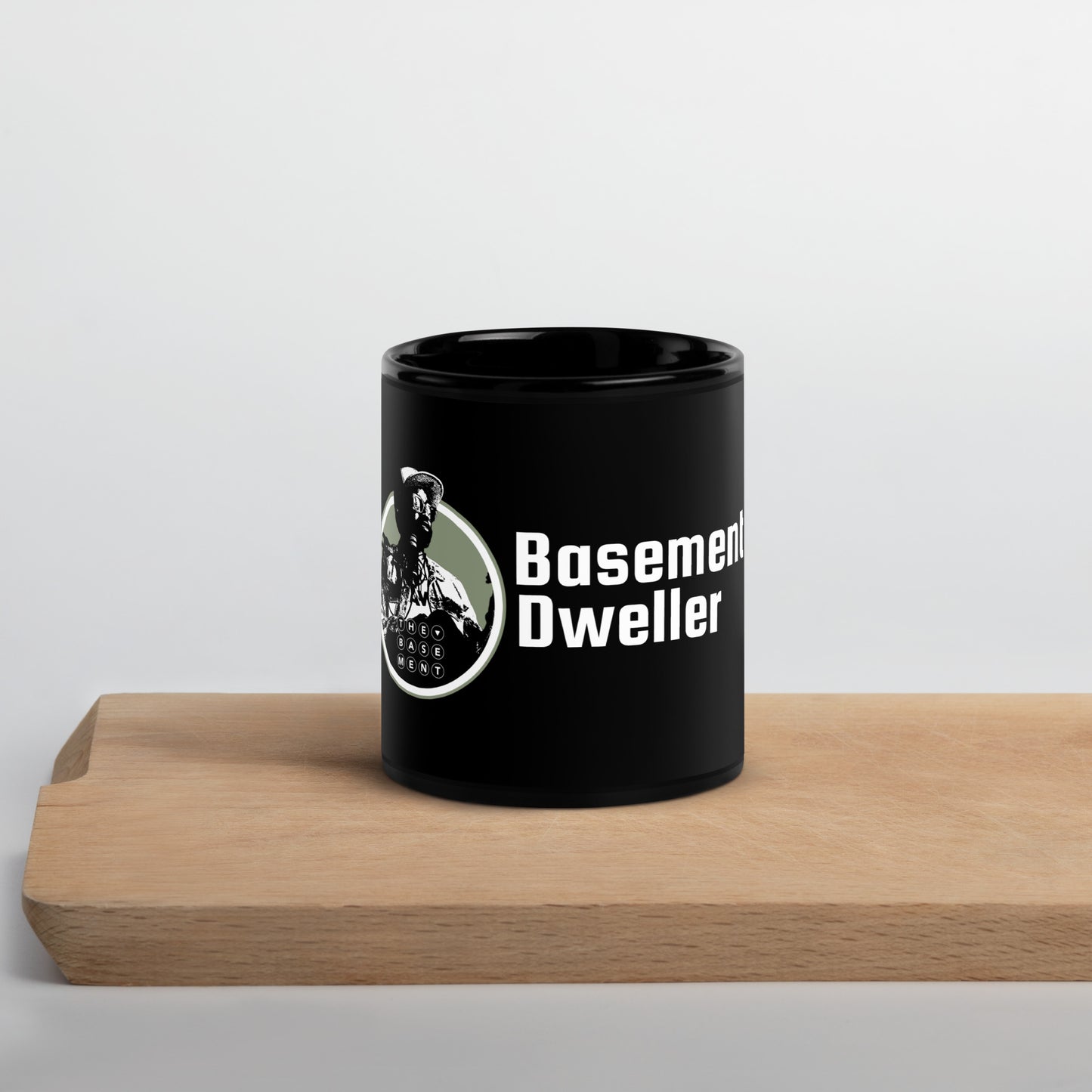 Black Glossy Coffee Mug