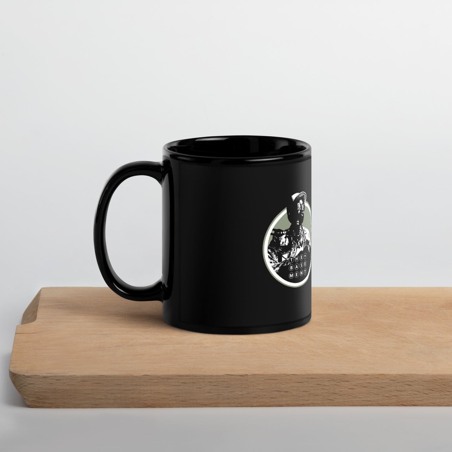 Black Glossy Coffee Mug