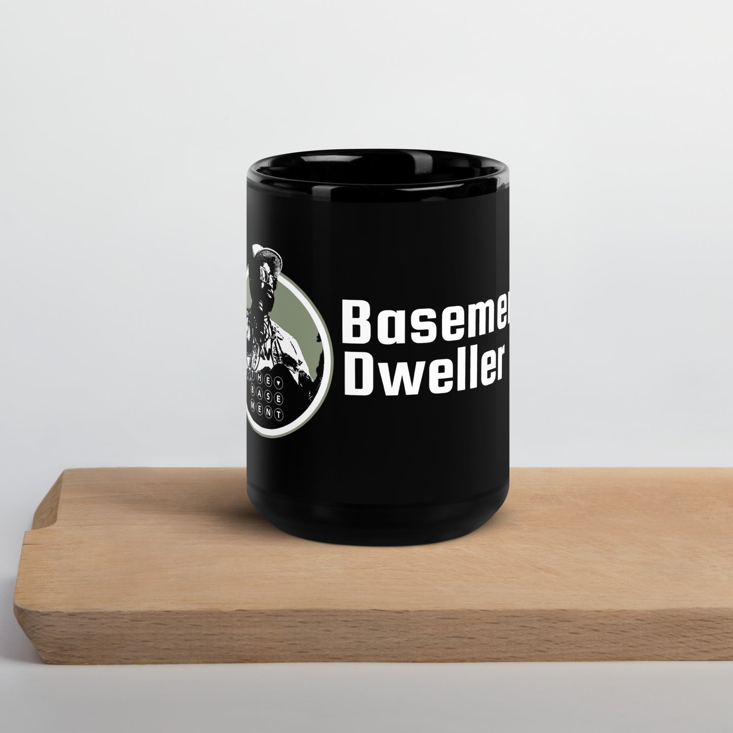 Black Glossy Coffee Mug