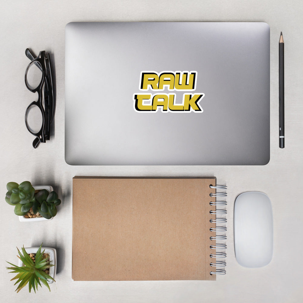 RAW TALK - Bubble-free stickers