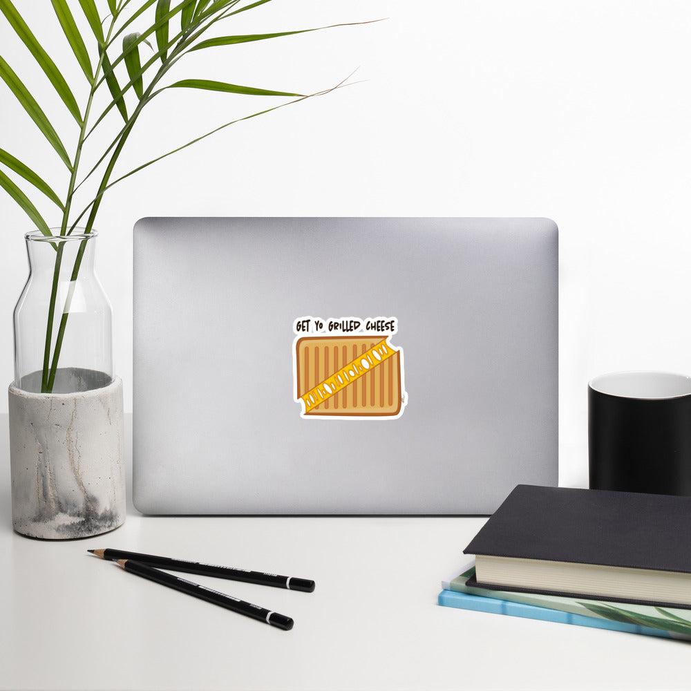 sticker - GET YO GRILLED CHEESE