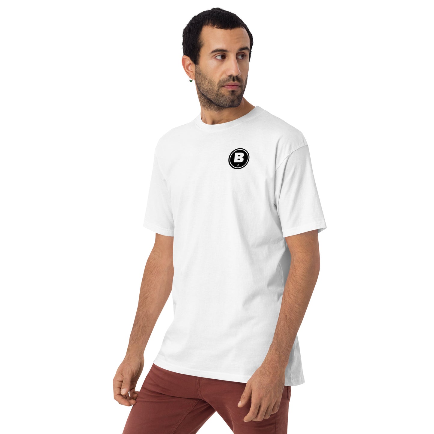 Basement has my heart - Unisex premium heavyweight tee