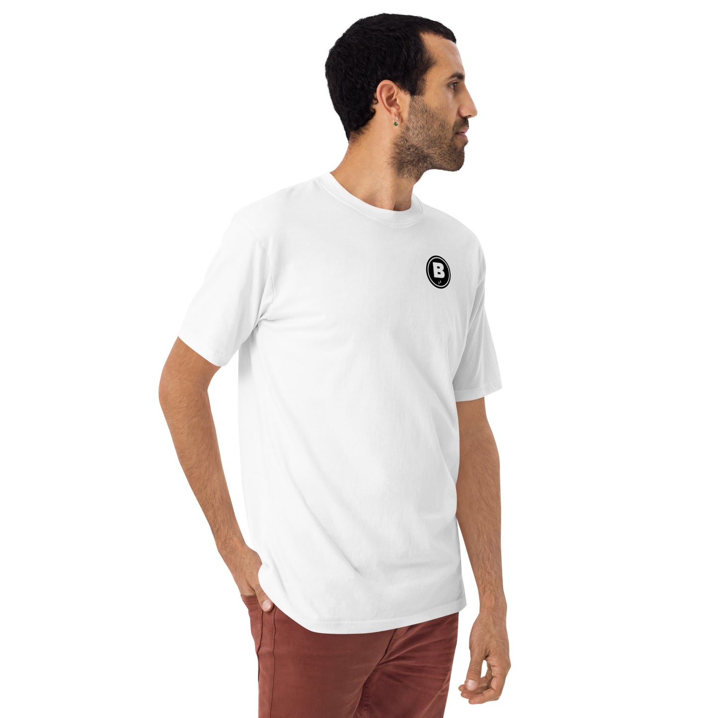 Basement has my heart - Unisex premium heavyweight tee