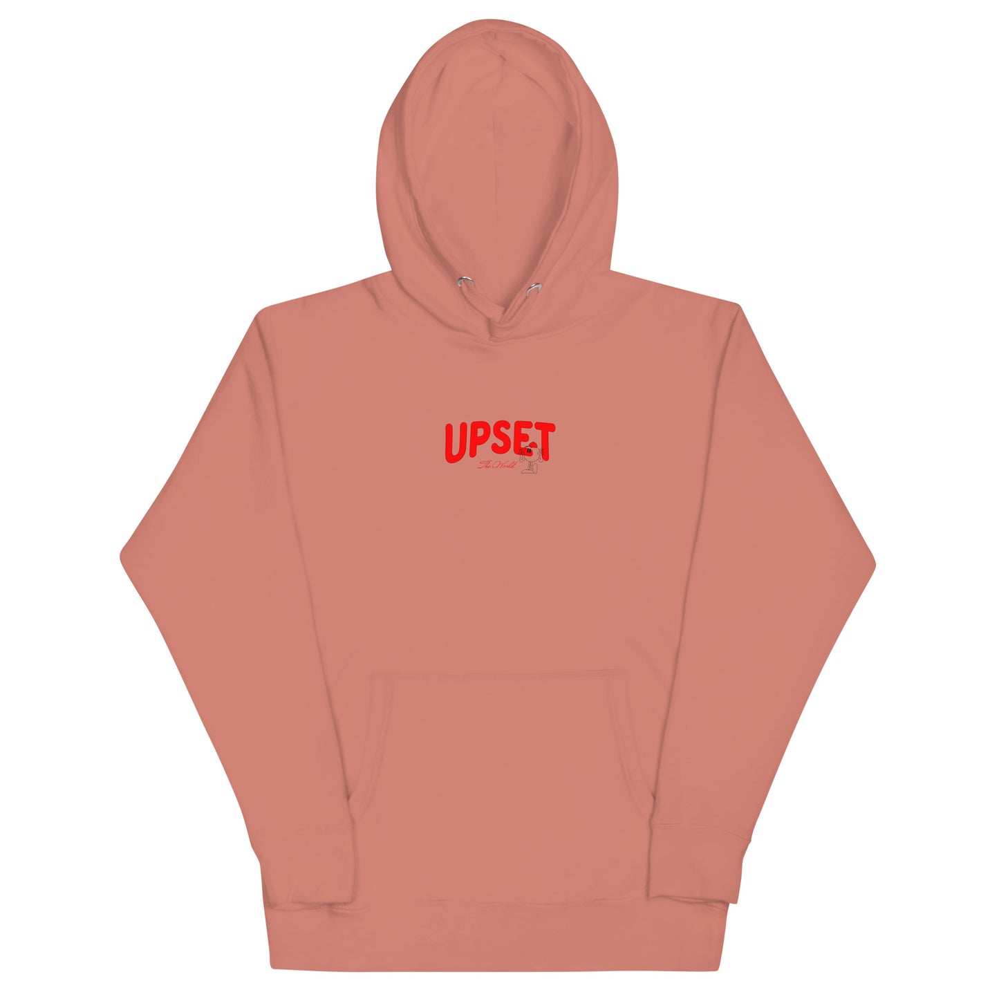 UPSET the world - CHEST - Unisex Hoodie