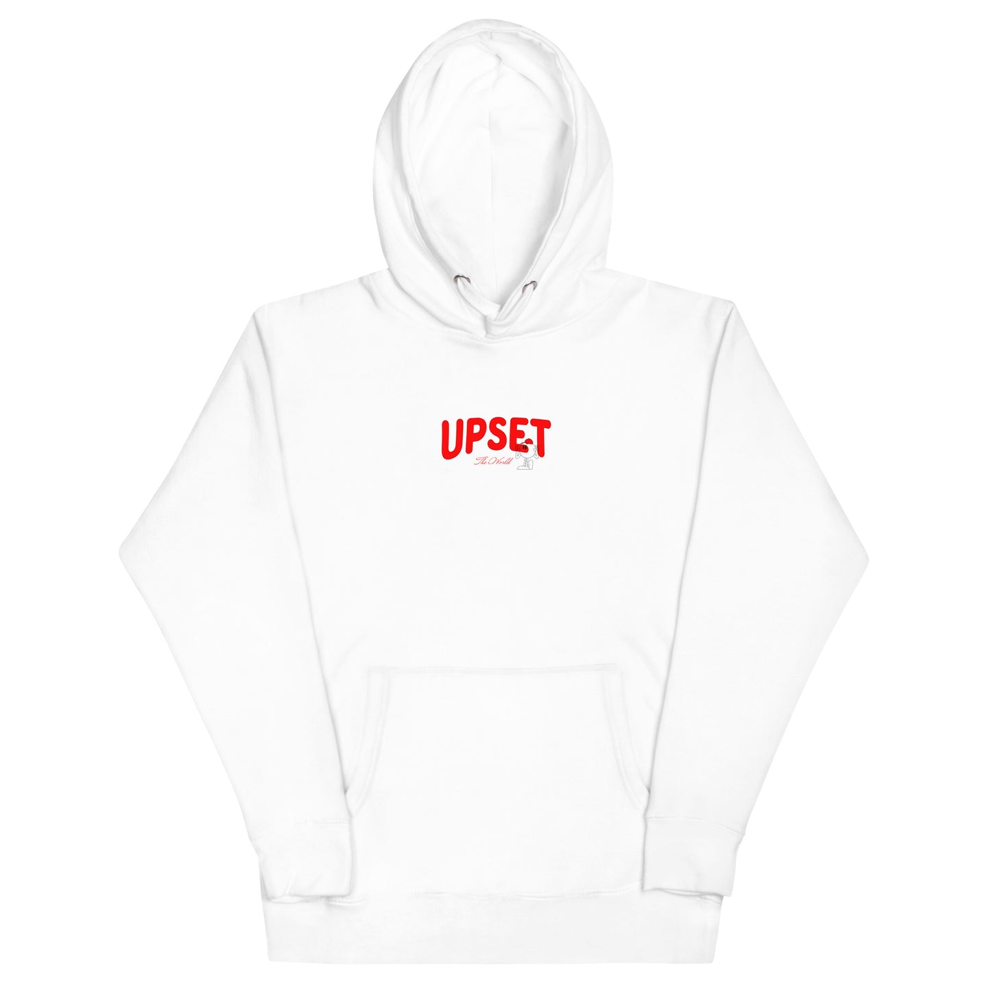 UPSET the world - CHEST - Unisex Hoodie