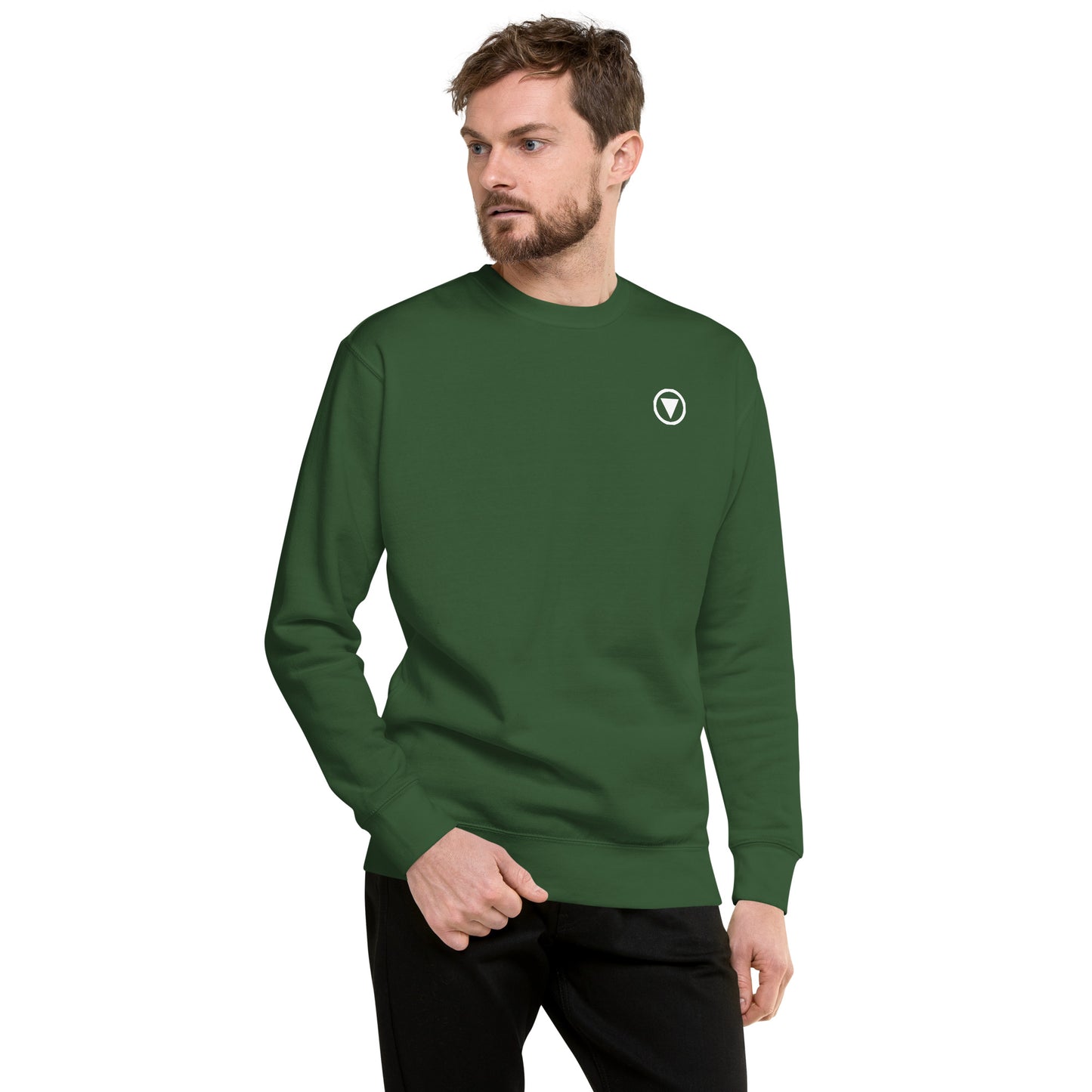 Basement Mantra | Credit: crtv.jay | Unisex Premium Sweatshirt