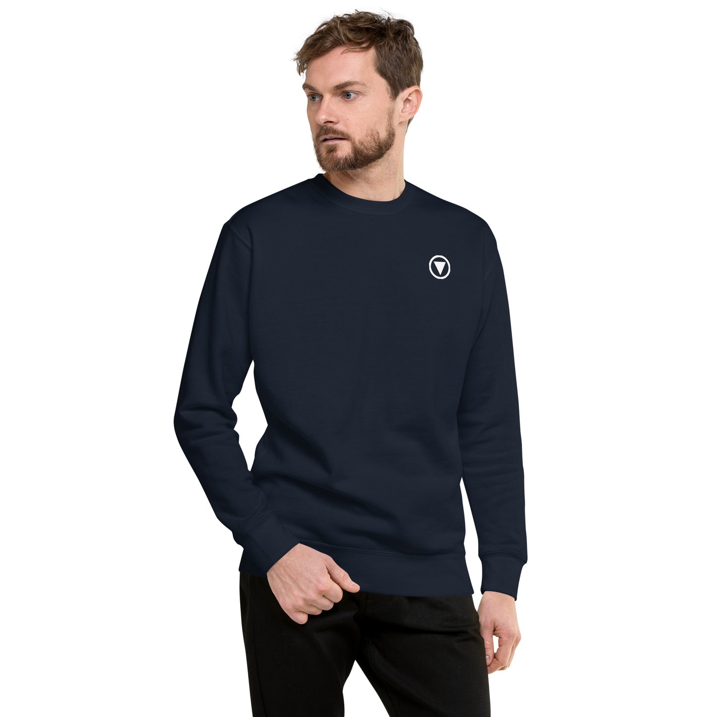 Basement Mantra | Credit: crtv.jay | Unisex Premium Sweatshirt