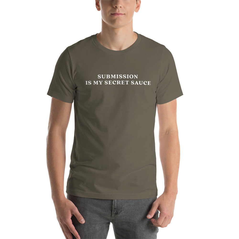 Unisex t-shirt | Submission is my secret sauce