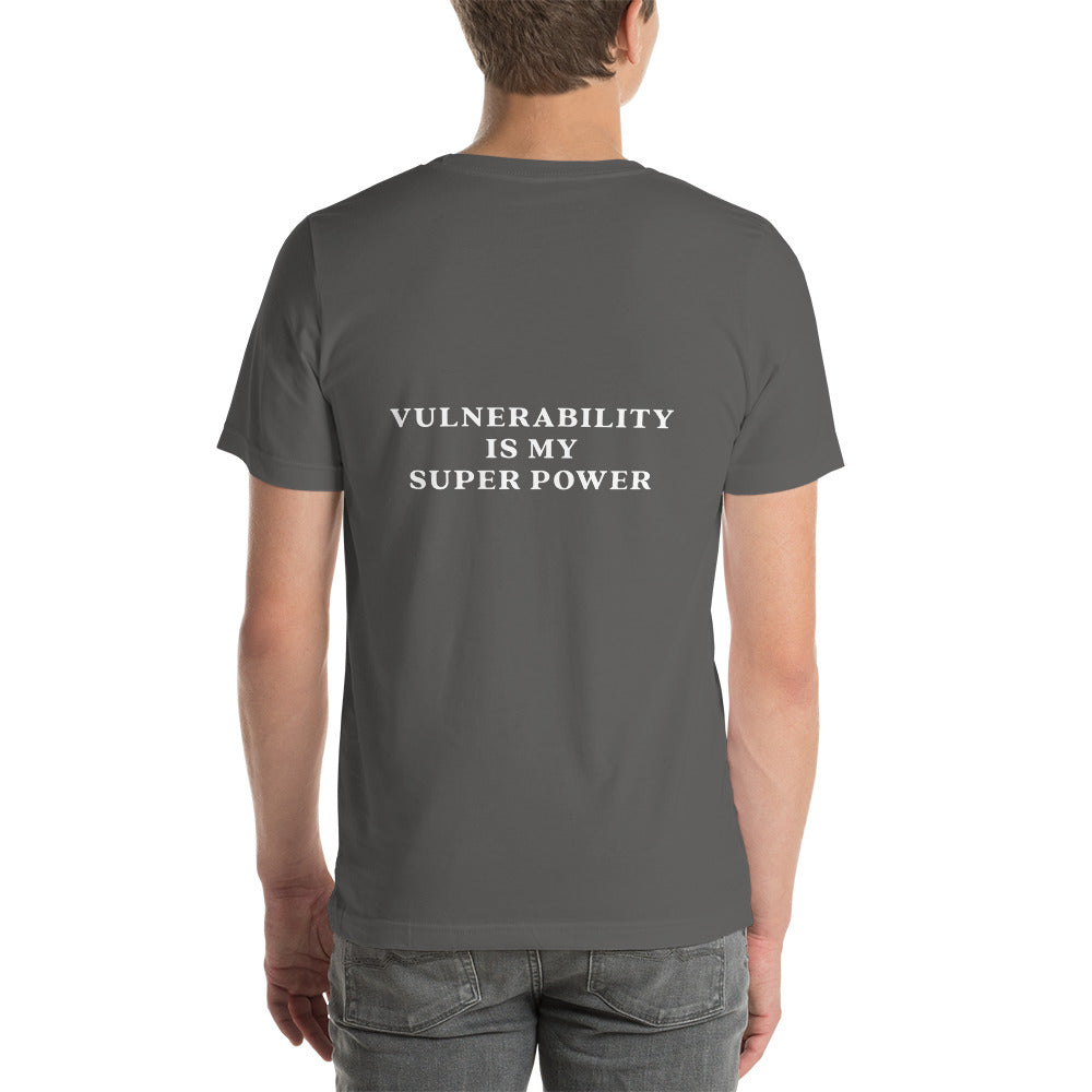 Unisex t-shirt | Vulnerability is my super power