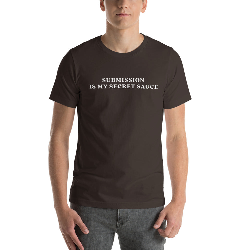Unisex t-shirt | Submission is my secret sauce