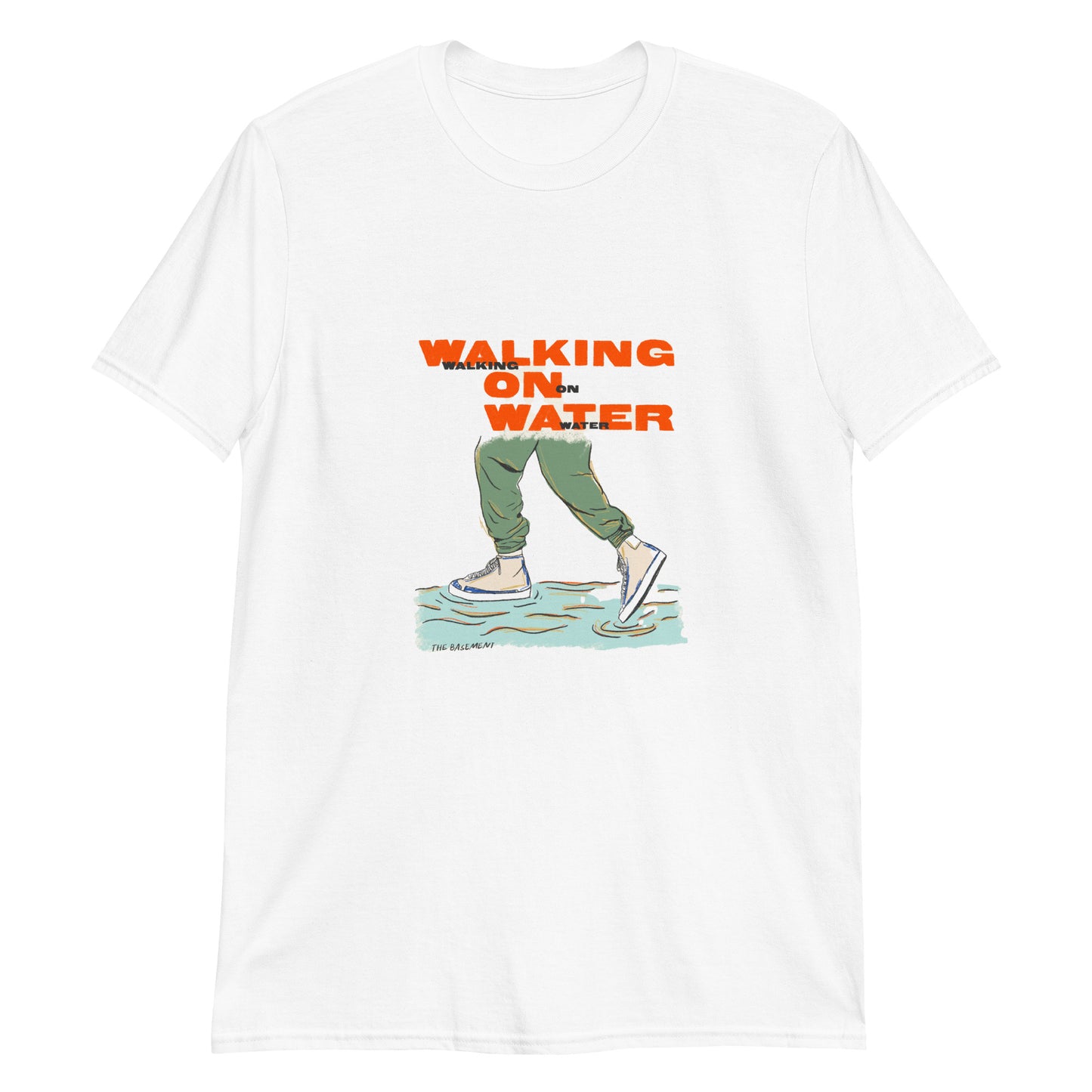 WALKING ON WATER - unisex short sleeve t shirt