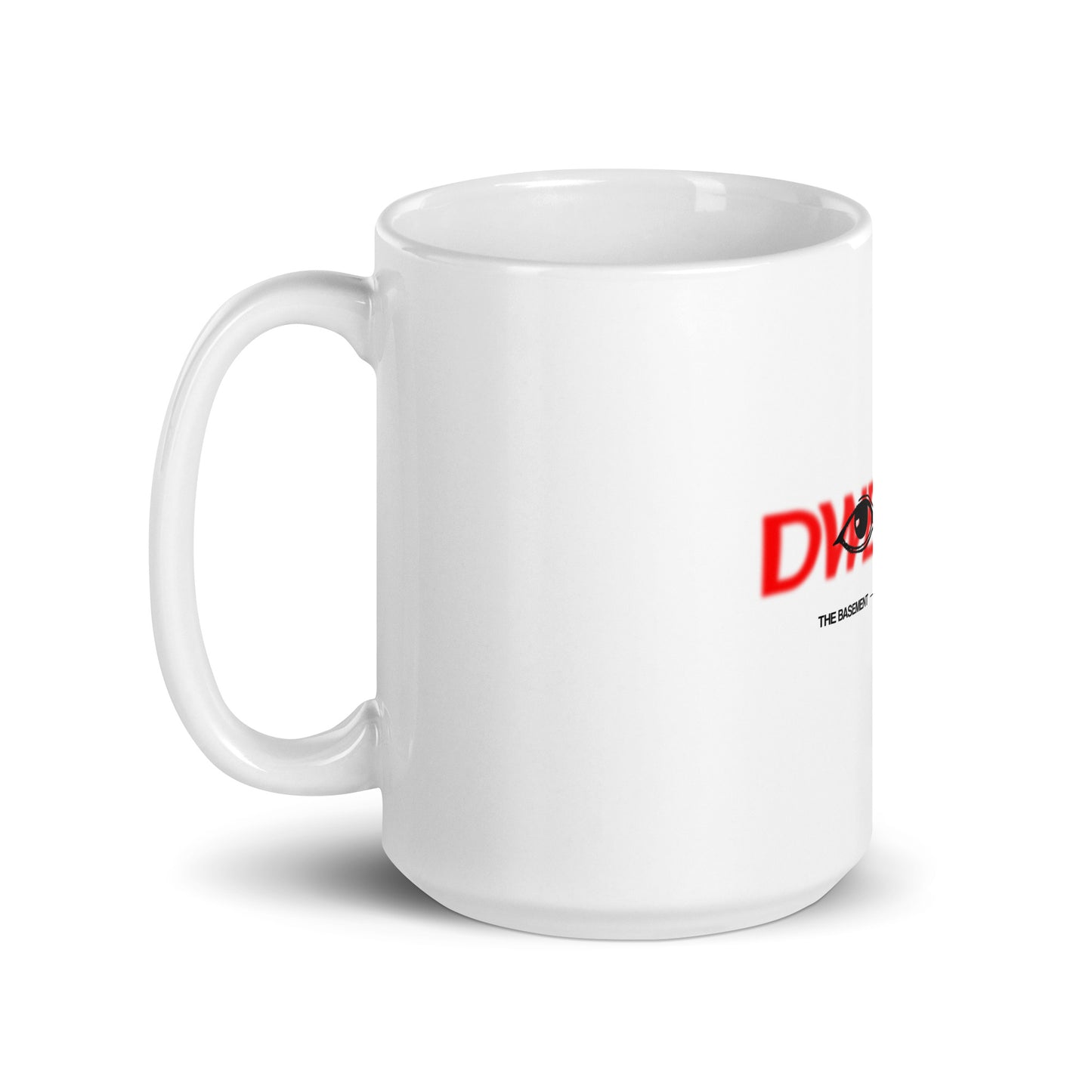 White glossy mug - dweller