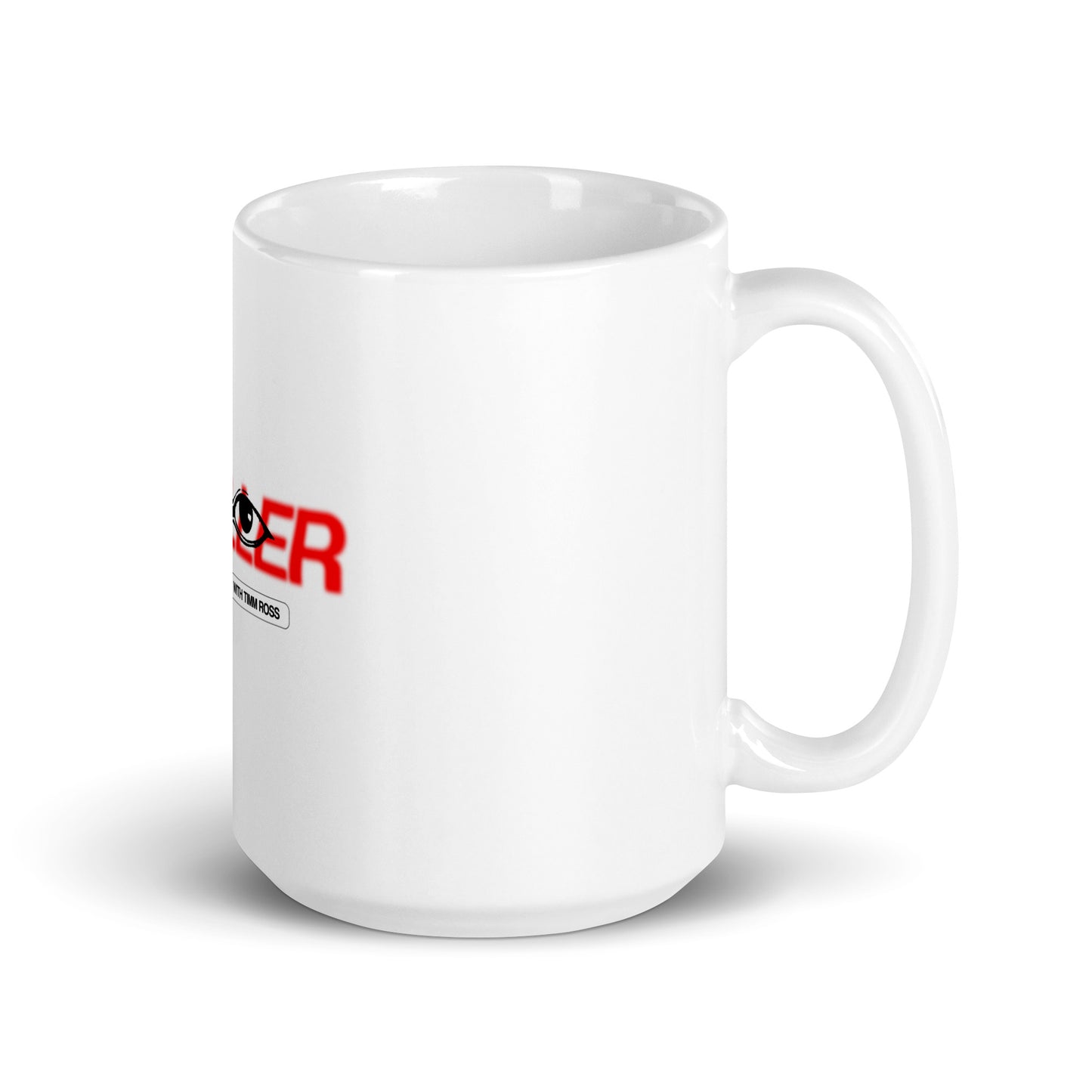 White glossy mug - dweller